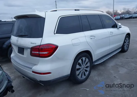 2018 Mercedes-Benz Gls 450 4Matic z USA, uszkodzony, nr VIN 4JGDF6EE4JB160469